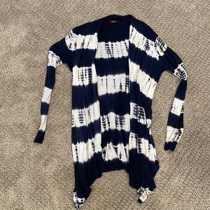 Tie dye cardigan